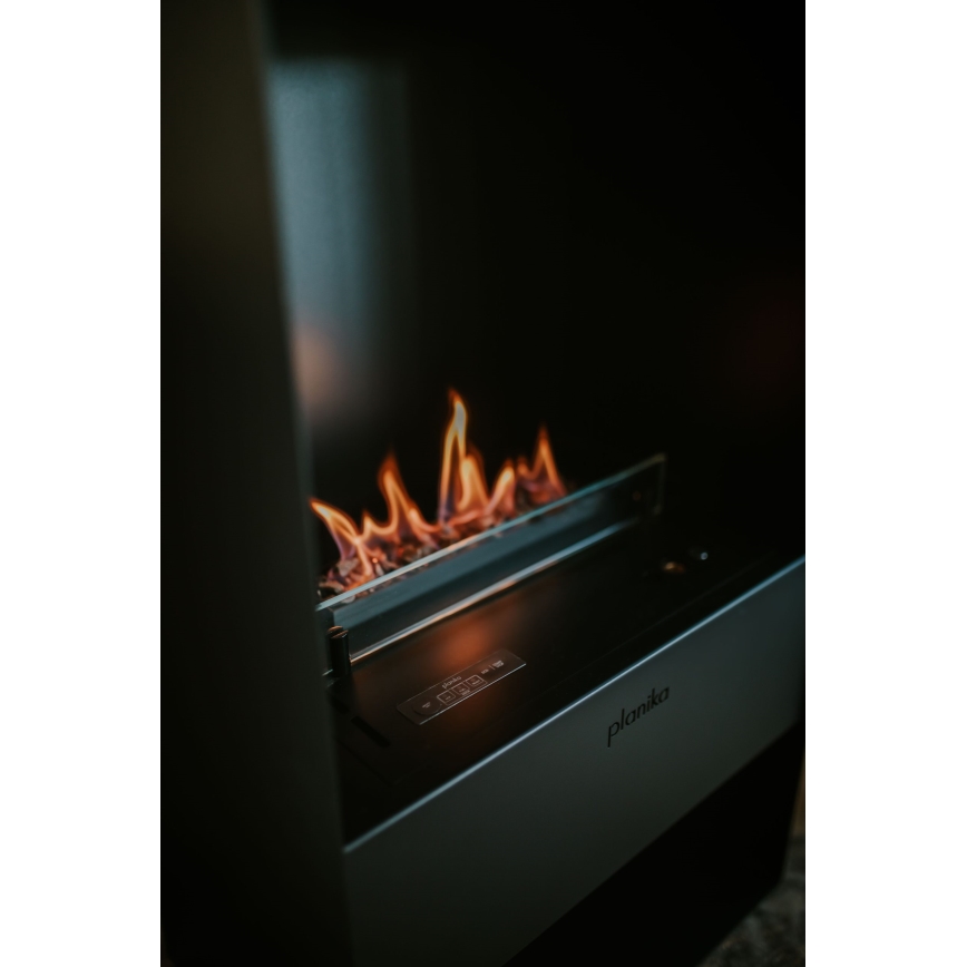 Planika - BIO takka kaukosäätimellä 83,5x48 cm 2,5kW/230V musta