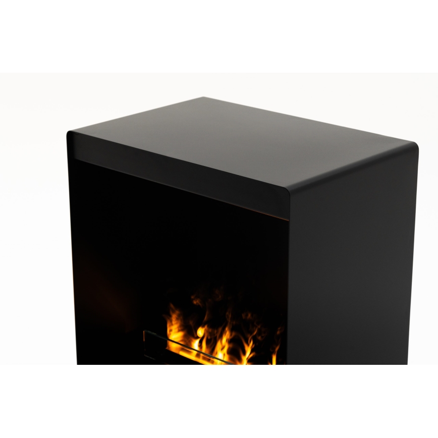 Planika - Vesihöyrytakka kaukosäätimellä 83x48 cm 125W/230V musta