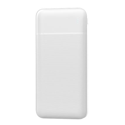 Power Bank 10000 mAh 3,7V valkoinen