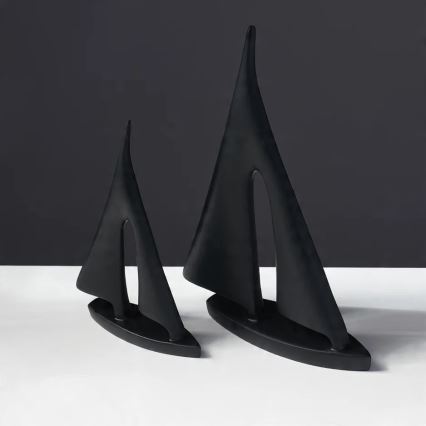 Pöytäkoriste 28 cm hartsi/musta