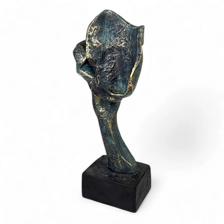 Pöytäkoriste 35x22x13 cm hartsi/patina