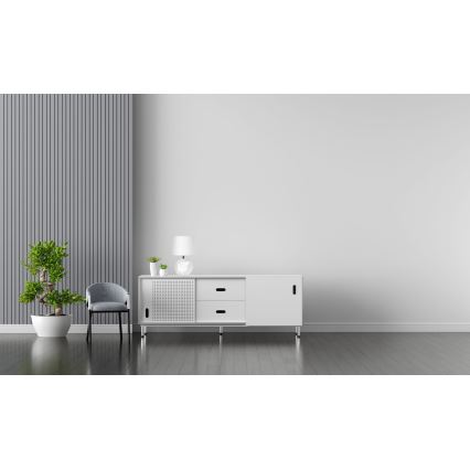 Pöytälamppu 1xE27/25W/230V valkoinen