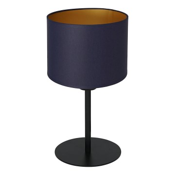 Pöytälamppu ARDEN 1xE27/60W/230V d. 18 cm violette/kulta