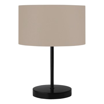 Pöytälamppu AYD 1xE27/40W/230V beige/musta