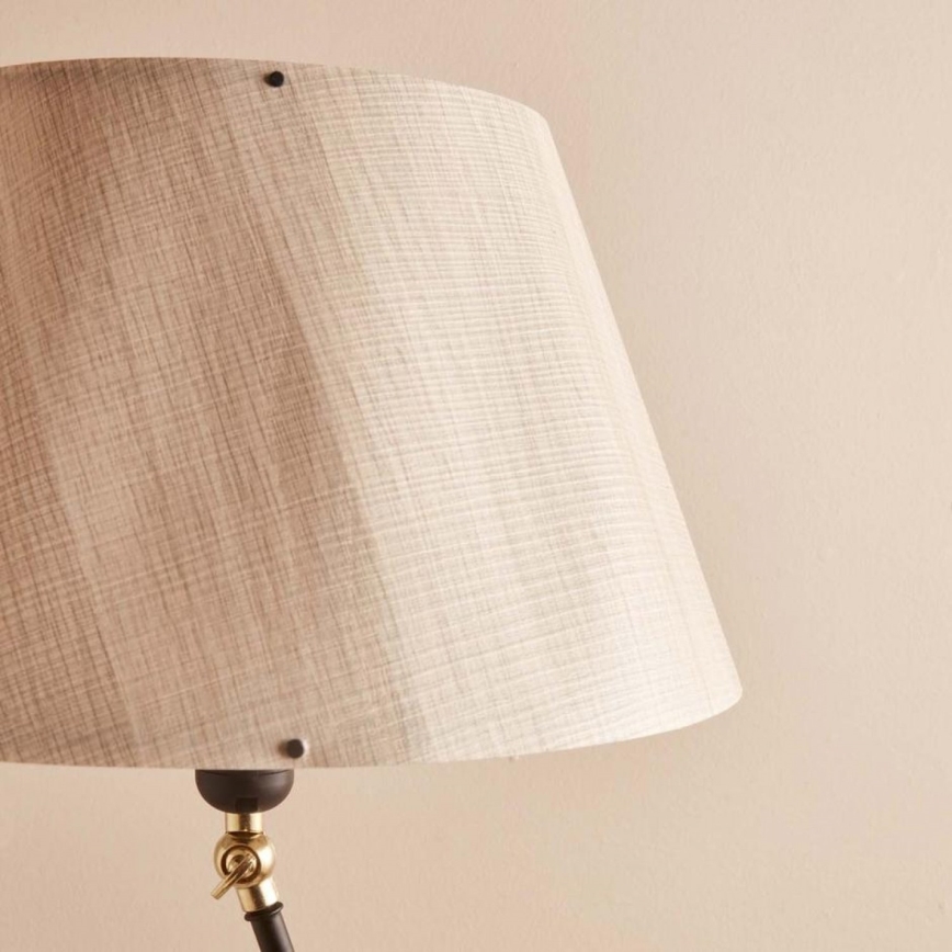 Pöytälamppu AYD 1xE27/40W/230V musta/beige