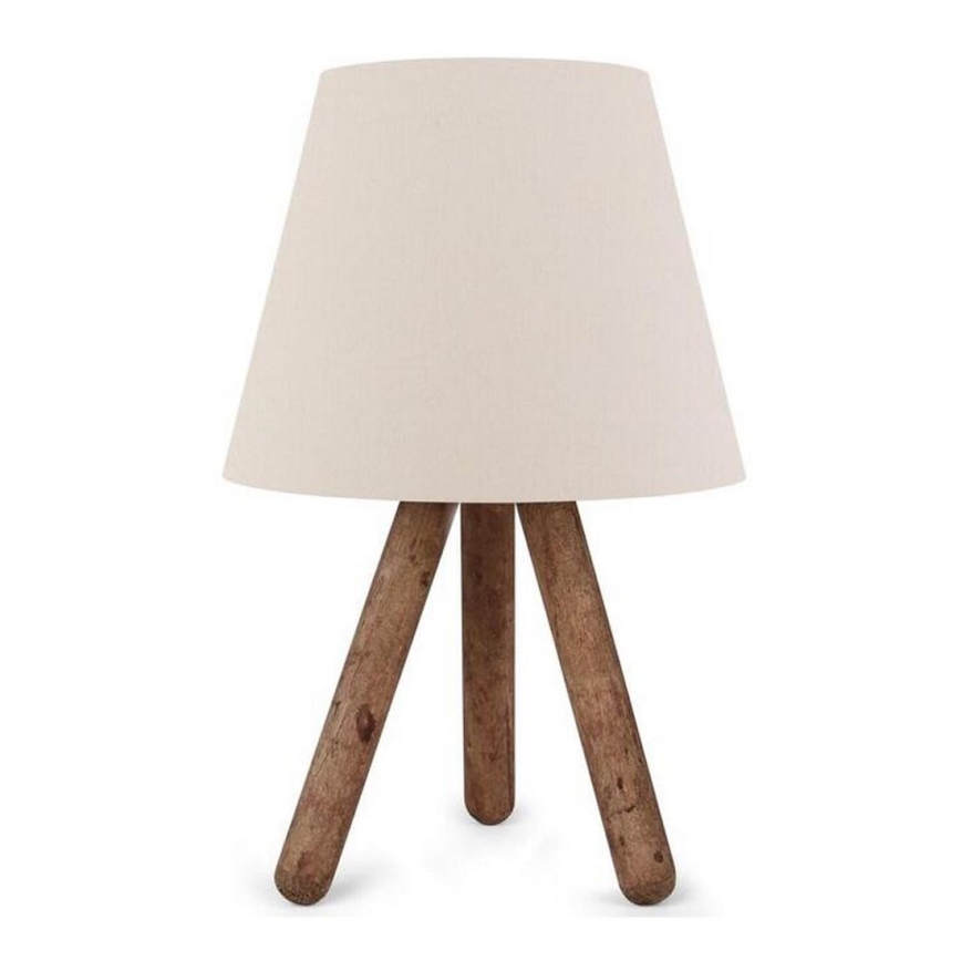 Pöytälamppu AYD 1xE27/60W/230V beige/ruskea