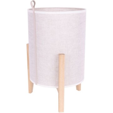 Pöytälamppu CASIOPEA 1xE27/40W/230V 40 cm tammi