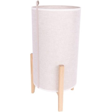 Pöytälamppu CASIOPEA 1xE27/40W/230V 50 cm tammi