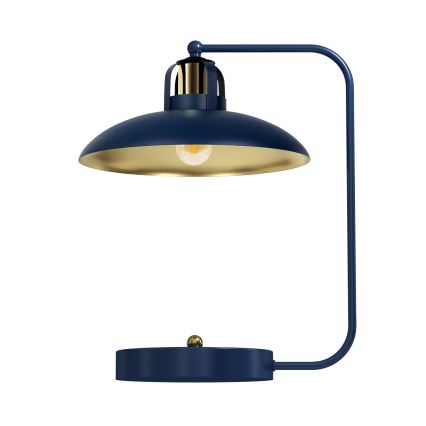 Pöytälamppu FELIX 1xE27/60W/230V sininen