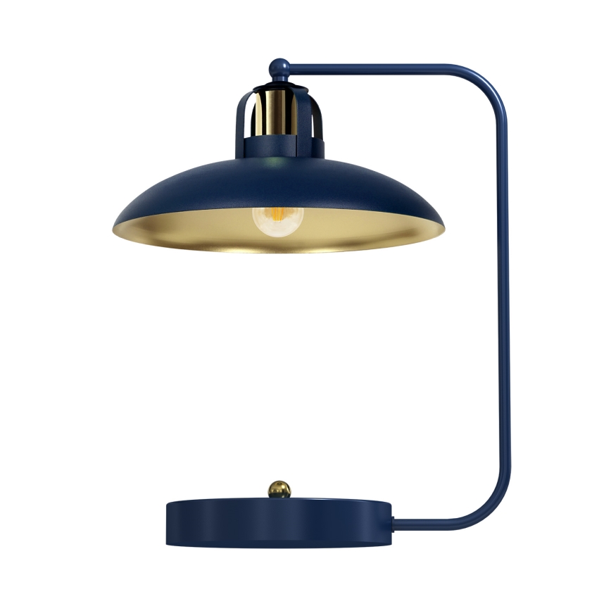 Pöytälamppu FELIX 1xE27/60W/230V sininen