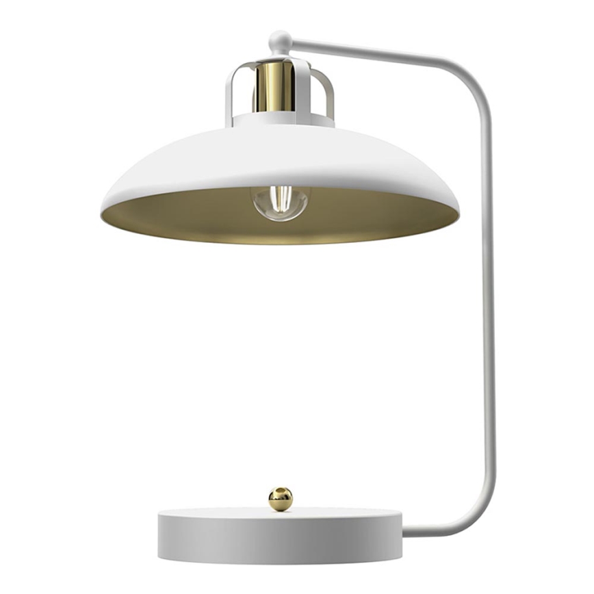 Pöytälamppu FELIX 1xE27/60W/230V valkoinen