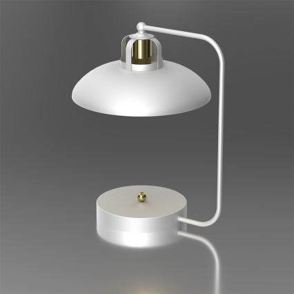 Pöytälamppu FELIX 1xE27/60W/230V valkoinen