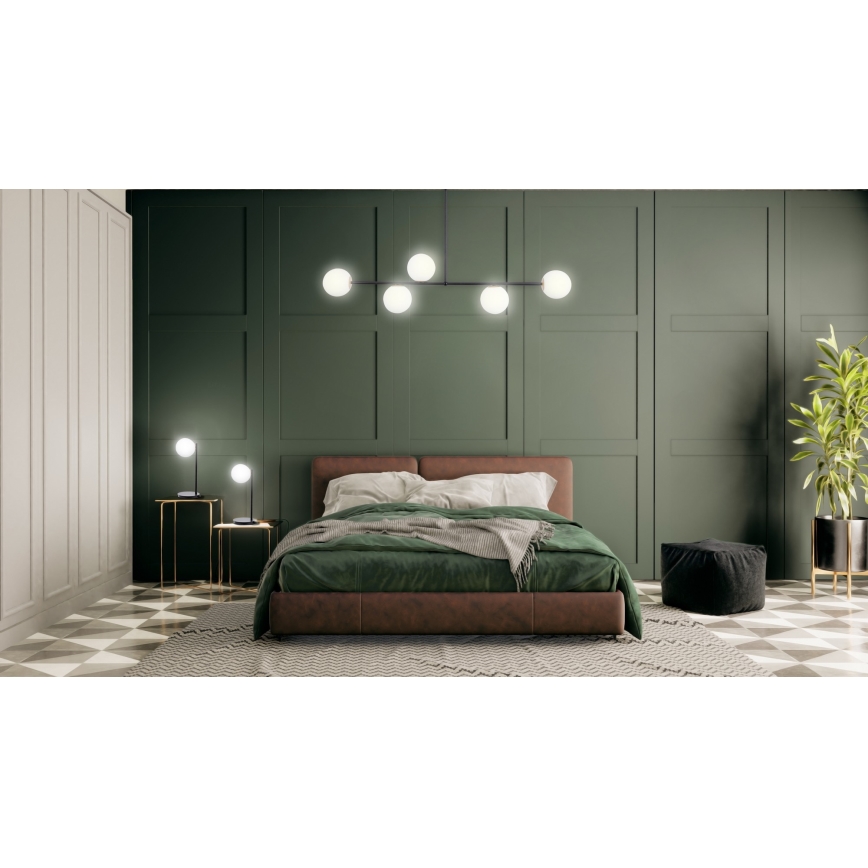 Pöytälamppu GAMA 1xG9/12W/230V musta