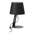 Pöytälamppu GRACIA 1xE27/60W/230V musta