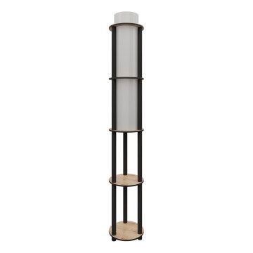 Pöytälamppu hyllyillä NOTO 1xE27/40W/230V beige/musta