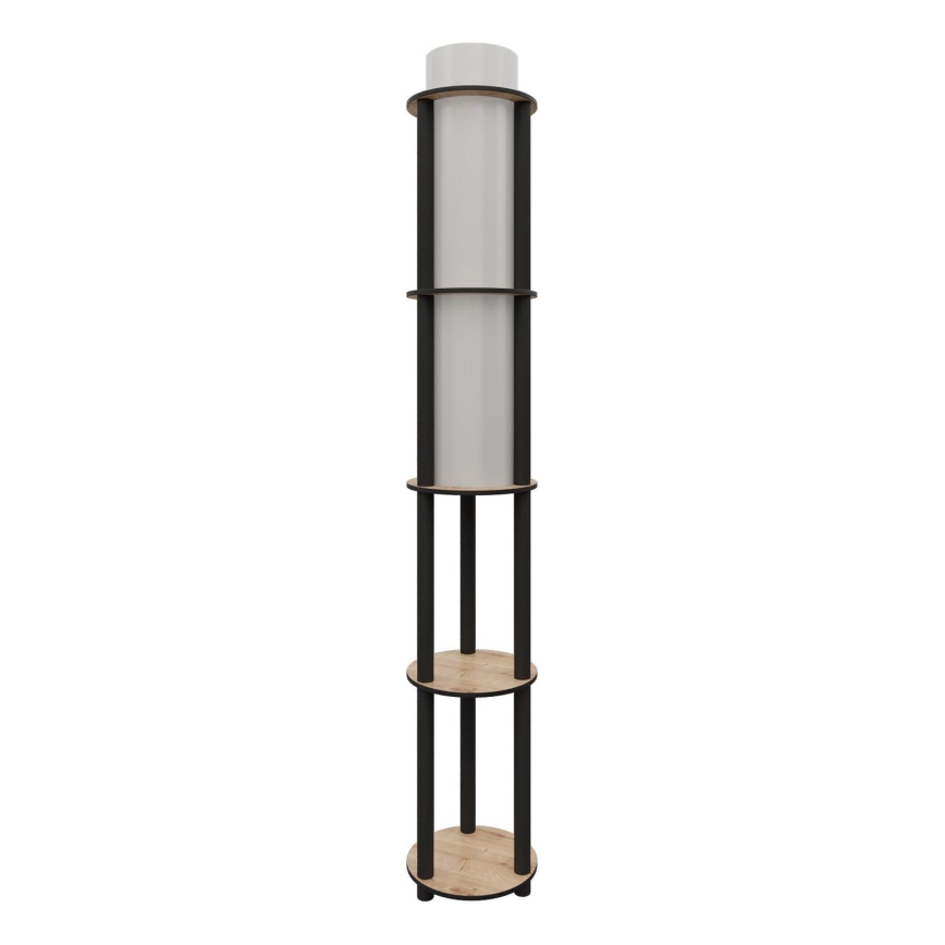 Pöytälamppu hyllyillä NOTO 1xE27/40W/230V beige/musta