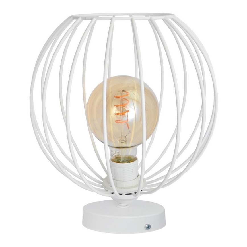 Pöytälamppu MERCURE 1xE27/15W/230V valkoinen