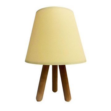 Pöytälamppu WOOD 1xE27/60W/230V kerma