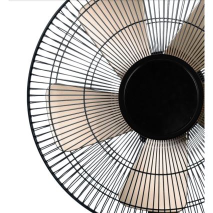Pöytätuuletin 40W/230V halkaisija 35 cm musta/kulta