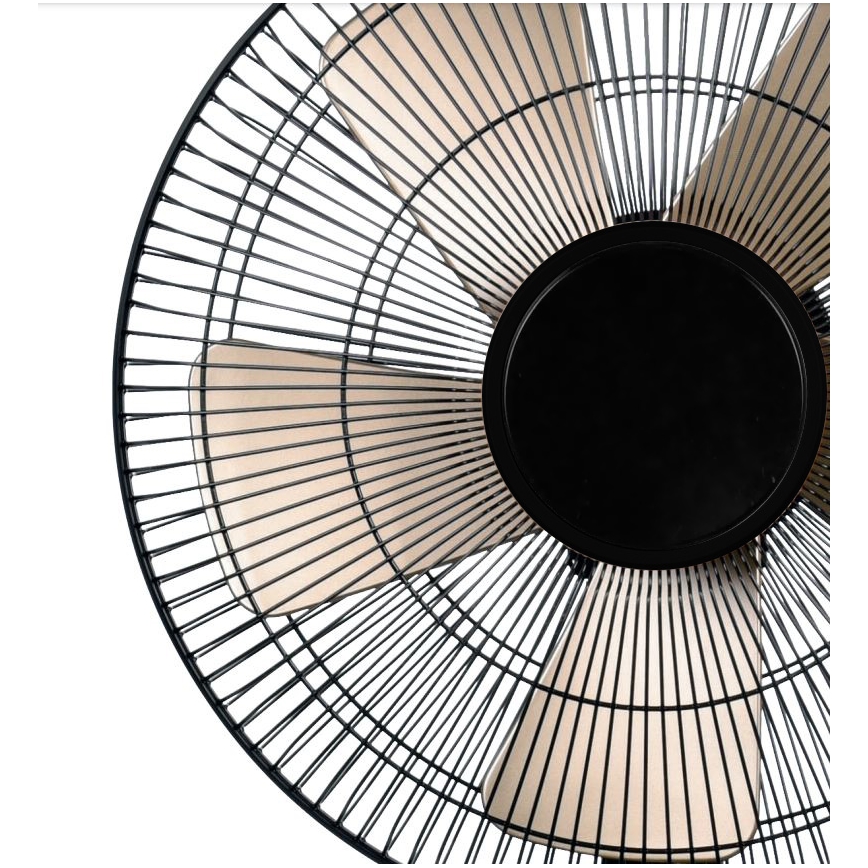 Pöytätuuletin 40W/230V halkaisija 35 cm musta/kulta