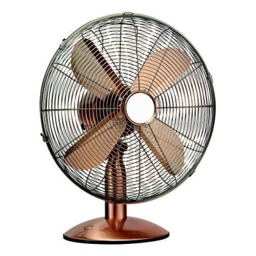 Pöytätuuletin 50W/230V halkaisija 30 cm kupari