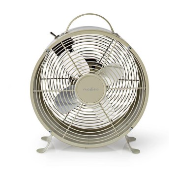 Pöytätuuletin RETRO 20W/230V harmaa ø25 cm