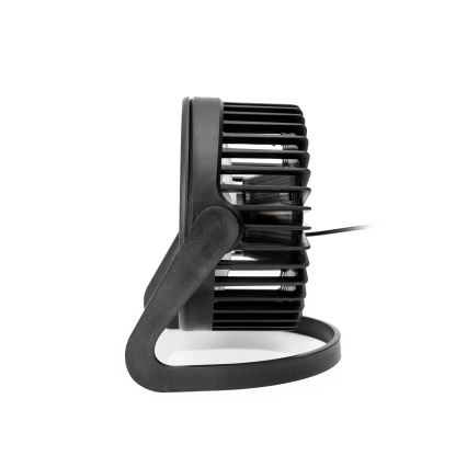 Pöytätuuletin USB halkaisija 15 cm musta