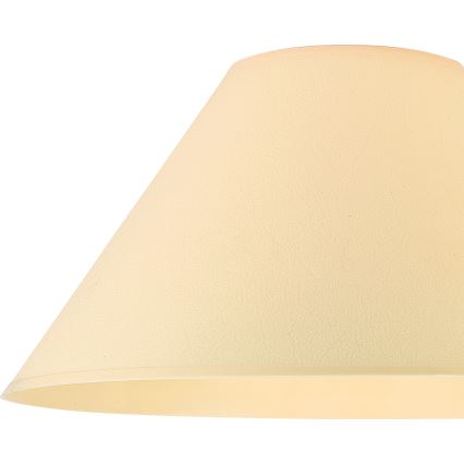 Pöytävalaisimen vaihtolasi E14 21x11 cm keltainen