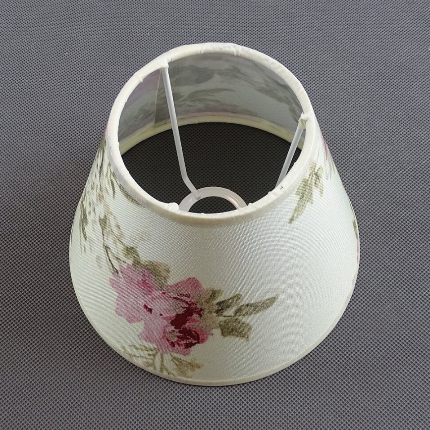 Pöytävalaisimen vaihtolasi ROSA 13x17,5 cm kerma/vaaleanpunainen