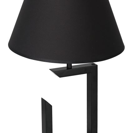 Pöytävalaisin 1xE27/60W/230V 45 cm musta/kultainen