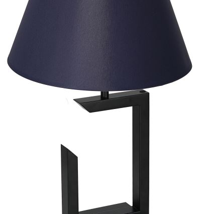 Pöytävalaisin 1xE27/60W/230V 45 cm sininen/kulta