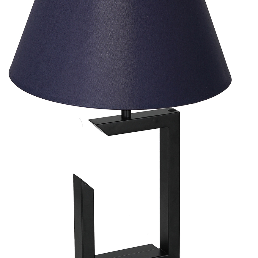 Pöytävalaisin 1xE27/60W/230V 45 cm sininen/kulta