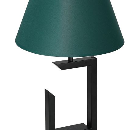 Pöytävalaisin 1xE27/60W/230V 45 cm vihreä/kulta