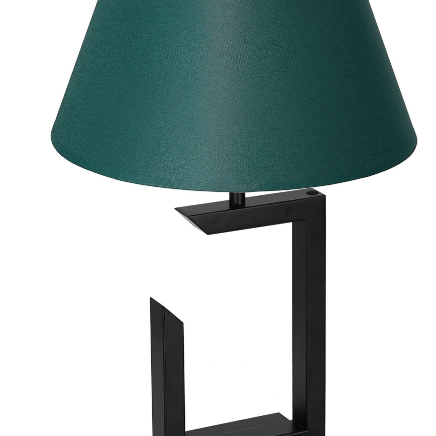 Pöytävalaisin 1xE27/60W/230V 45 cm vihreä/kulta