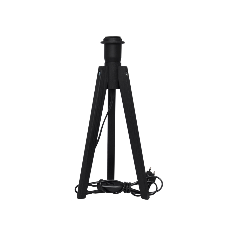 Pöytävalaisin ALBA 1xE27/15W/230V kerma/mänty