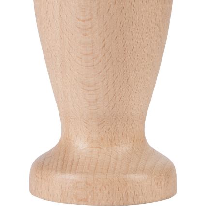 Pöytävalaisin AMFORA 1xE27/60W/230V beige/pyökki