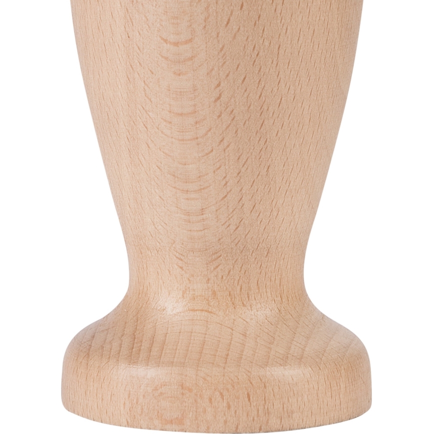 Pöytävalaisin AMFORA 1xE27/60W/230V beige/pyökki