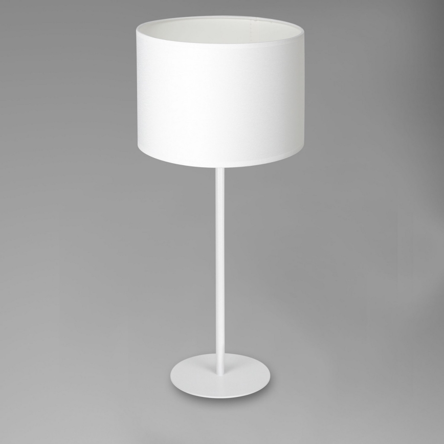 Pöytävalaisin ARDEN 1xE27/60W/230V d. 25 cm valkoinen