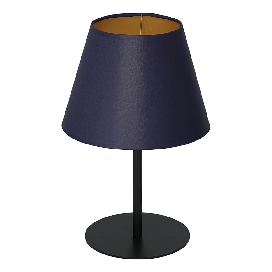 Pöytävalaisin ARDEN 1xE27/60W/230V halk. 20 cm violetti/kulta