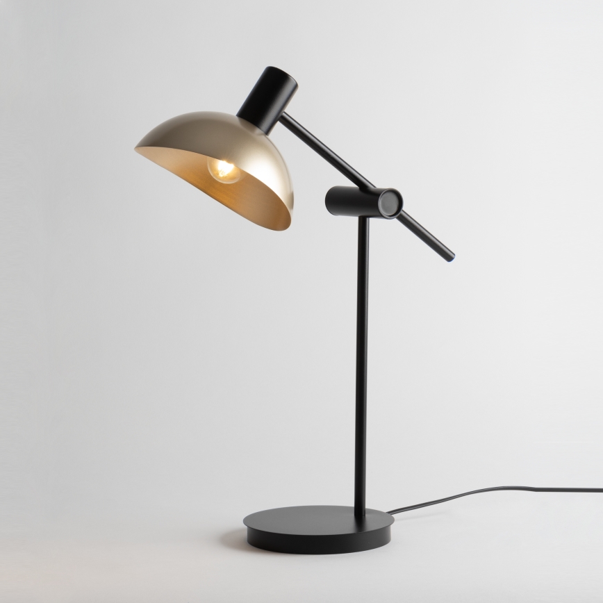 Pöytävalaisin ARTIS 1xE14/40W/230V musta/kulta