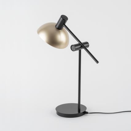 Pöytävalaisin ARTIS 1xE14/40W/230V musta/kulta