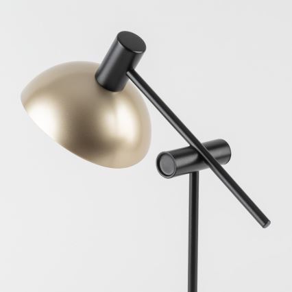 Pöytävalaisin ARTIS 1xE14/40W/230V musta/kulta
