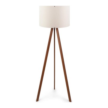 Pöytävalaisin AYD 1xE27/60W/230V beige/ruskea