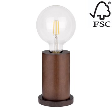 Pöytävalaisin BAG 1xE27 / 25W / 230V pyökki - FSC-sertifioitu