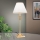 Pöytävalaisin FONSA 1xE27/60W/230V 61 cm valkoinen/kulta