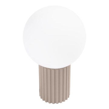 Pöytävalaisin HALO 1xG9/8W/230V halkaisija 12 cm beige