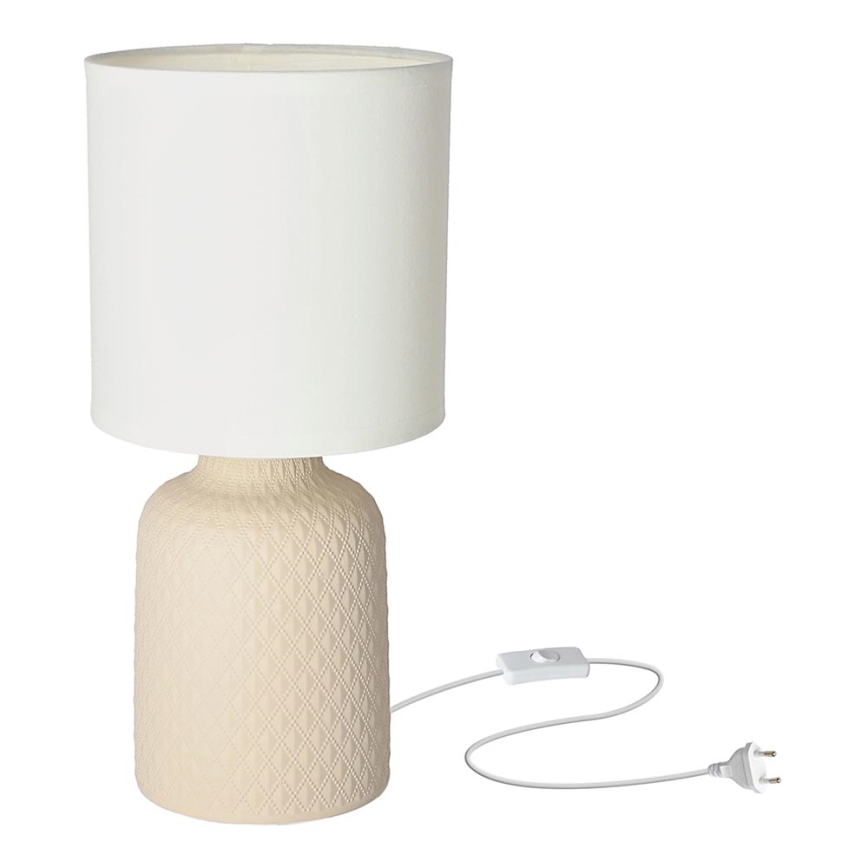 Pöytävalaisin INER 1xE14/40W/230V beige