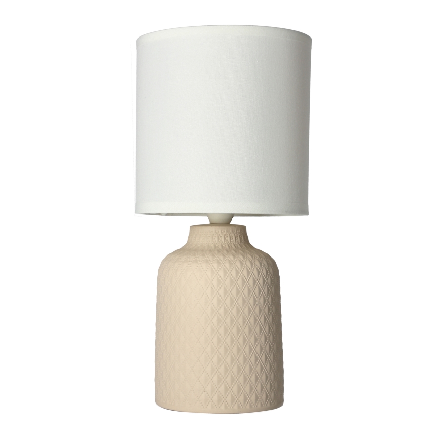Pöytävalaisin INER 1xE14/40W/230V beige
