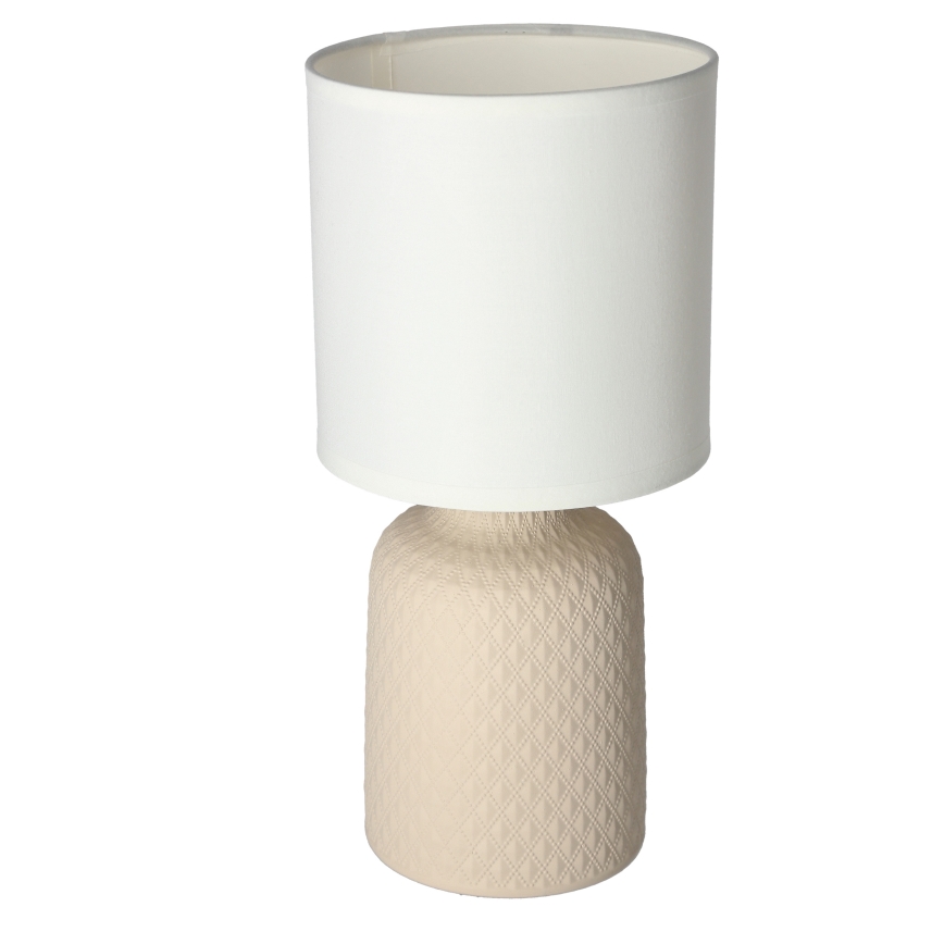 Pöytävalaisin INER 1xE14/40W/230V beige