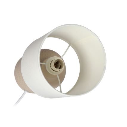 Pöytävalaisin INER 1xE14/40W/230V beige